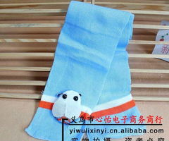 2011新款韩版可爱儿童帽套装 七星瓢虫造型帽子围巾批发详解